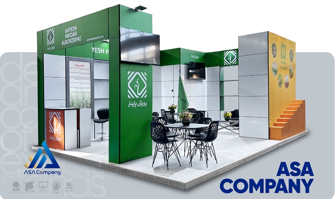 قدرت رنگ و نور در غرفه‌سازی حرفه‌ای: خلق تجربه‌ای ماندگار برای برندها